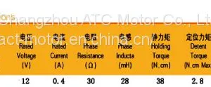 ACT 17HS5604 Hybrid Stepper Motor, Factory Direct Sales thumbnail-3