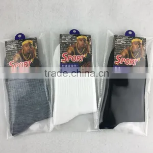 Man Or Woman Pure Cotton Plain White Socks, 100% Cotton Thin Socks, White School Socks thumbnail-1