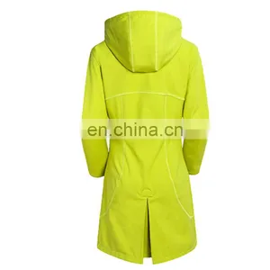 Long Style Women's Softshell Jacket Waterproof Breathable thumbnail-6