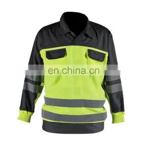 Hi-vis Safety Long Sleeves Shirt thumbnail-1