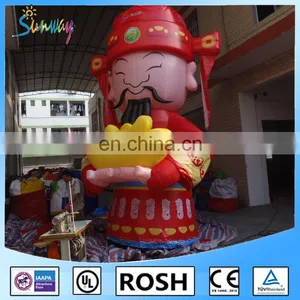 SUNWAY Giant Inflatable Mammon/the God of Wealth for Advertising thumbnail-1