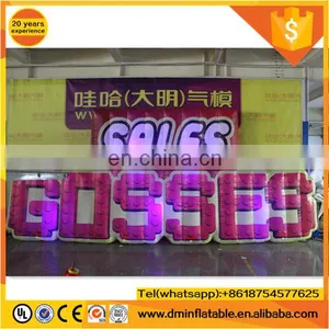 Lighted Inflatable Logo for Event Decoration C-424 thumbnail-2