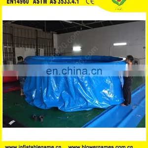 High Quality Commercial Inground Swimming Toys Giant Inflatable Pool for Sale thumbnail-1
