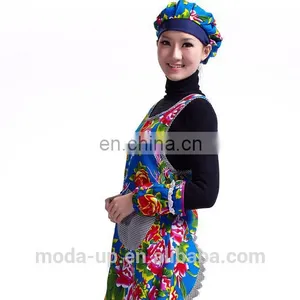 Colorful Printed Apron for Women thumbnail-3