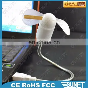 Preset Custom Language USB Messages Flashing Led Fan Cooler thumbnail-4