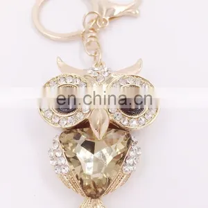 Fashion Cute Owl Keychain Key Chain Ring Holder Gift Women Bag Pendant thumbnail-5