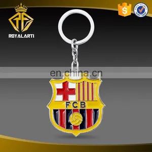 Custom FCB Football Club Metal Keyholder in Silver Plating thumbnail-1