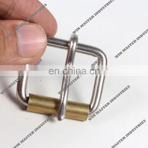 Brass ROLLER Pin Nickel Free Belt Buckle thumbnail-1