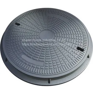 Standard Size Cast Ductile Iron Manhole Cover thumbnail-1
