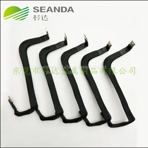 High Quality Sleeve Insulation Soft Connector Braid Copper Busbar for Electric Car thumbnail-2