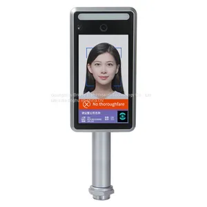 Door Security Face Recognition Access Control Detection Body Measurement Camera thumbnail-1