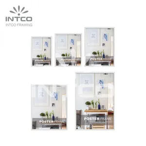 24×36 White Poseter Frame, Custom Size Poster Frame, Poster Picture Frame thumbnail-2