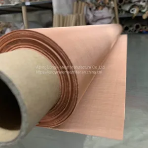 Farady Cage Shielding Pure 99.99% Copper Wire Mesh thumbnail-1