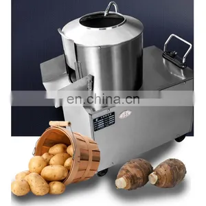 Automatic 15kg 220v Commercial Electric Potato Peeler Machine / Potato Peeler and Cutter / Potato Peeling and Cutter Machine thumbnail-3