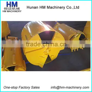 Double Cut Drilling Bucket With Cleaning Edge For Bauer Rotary Drilling Rig thumbnail-5