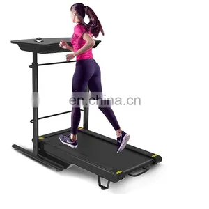 Folding Treadmill Motor With Desk Adjustable ,smart a Treadmill, Electric Walking Desk Treadmill Home Fitness thumbnail-1
