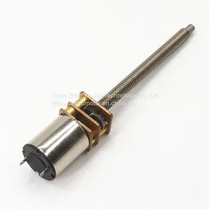 Kegu Motor GM12-1215R Micro 12mm DC 3V 6V 12V High Speed Mini Coreless Brushed dc Motor for Intelligent Door Lock thumbnail-1