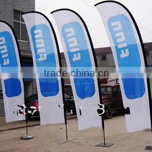 2015 Outdoor Advertising Beach Flag thumbnail-1
