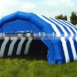 Custom Good Quality Giant Blue Inflatable Advertising Trade Tent thumbnail-1