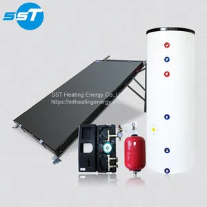 Hot Selling Stainless Steel Flat Plate Compact Pressurized Solar Water Heater thumbnail-1
