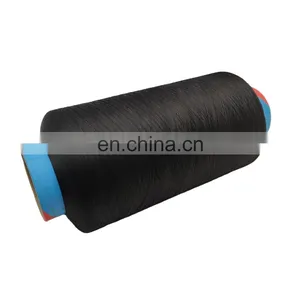 Polyester Twisted Yarn DTY 300D/96f SD S/Z Twisted DD Black and Colorful Yarn thumbnail-1