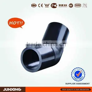 HDPE Butt Fusion Fitting Long Spigot Fittings 45 Degree Elbow thumbnail-1