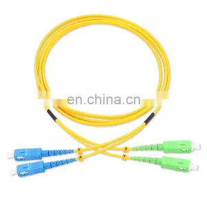 Single-mode SC/UPC-SC/APC Duplex Fiber Optic Patch Cord 2.0mm 3.0mm PVC Fiber Jumper thumbnail-1