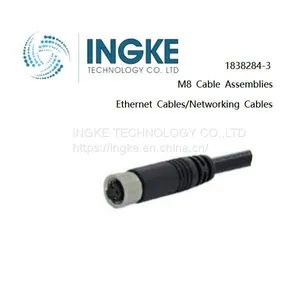 INGKE,1838284-3,M8 Cable Assemblies,Ethernet Cables/Networking Cables,4PIN thumbnail-1