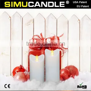 Parties Flameless Moving Wick LED Candle, With USA and EU Patent thumbnail-3