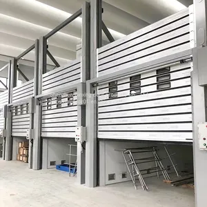 Roll Fast Roll Up High Speed Door Insulated Aluminium Rapid Hard High Speed Door thumbnail-1