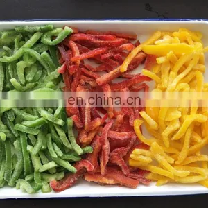 Sinocharm BRC A Approved Frozen Blend Bell Pepper Mix IQF Tri-Color Pepper thumbnail-4