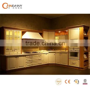 Classical & Modern PVC Kitchen Cabinet With Benchtop Cabinet - Modular Kitchen Cabinet thumbnail-1