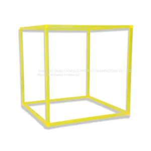Custom Designed Color Acrylic Display Box With Fluorescent Green For Display Products thumbnail-1
