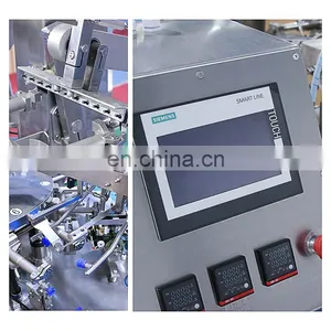 Automatic Weighing Grain Powder Filling Packaging Liquid Stand Up Bag Rotary Premade Pouch Packing Machine thumbnail-5