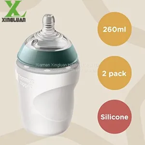 Close to Natural Soft Feel Stains and Odor Resistant Silicone Baby Bottle thumbnail-3