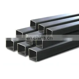 Good Price Square/ Rectangle Black and Galvanized Mild Carbon Steel Pipe thumbnail-1
