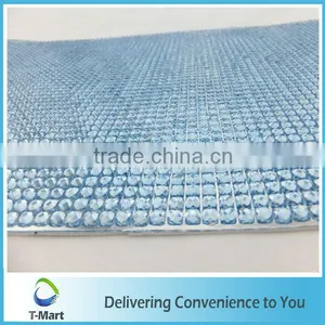 Crystal Blue Resin Rhinstone Sheet Used For Garment Decoration thumbnail-1