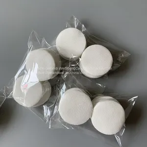Grande Diameter 5.5cm Disposable Non-woven Gauze Swab Round Cotton Pad Wet Compress Cotton 47g Mesh Non-woven Fabric thumbnail-4