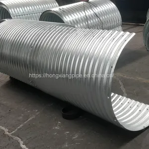 Corrugated Metal Tubes 68*13 Waveshape Assembled Corrugation Pipe thumbnail-5