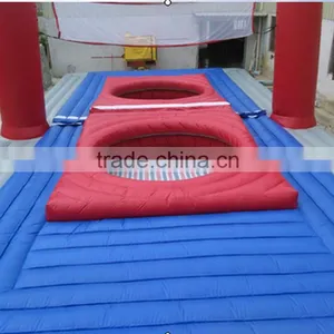 2016 New Design Inflatable Water Volleyball Field for Sale thumbnail-1