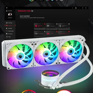 CPU 360 AIO Radiator 240 Integrated Water-cooled Heat Sink Supports 4th to 13th Generation INTEL AMD AM5 5V ARGB 3PIN AURA SYNC thumbnail-5