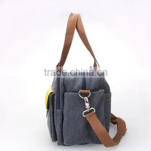 Mummy Bag Nappy Changing Bag Mommy Messenger Bag With Mat thumbnail-4