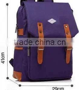 Canvas School Backpack Rucksack Teenagers Backpack 2016 Summer New Fashion Bag thumbnail-4