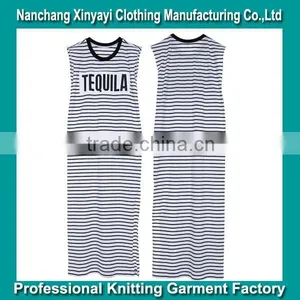 2015 New Arrival Summer Women Dresses For Mature Women Wear With High Vent From Direct Factory In China thumbnail-2
