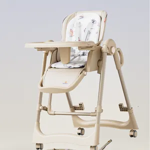 Baby Dining Chair, Multifunctional Foldable Household Portable Baby Dining Table Chair, Children's Baby Chair（Wechat:13510231336） thumbnail-3