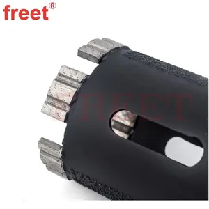 Diamond Turbo Line-up Type 50mm Stone Dry Core Drill Bit Arbor 5/8