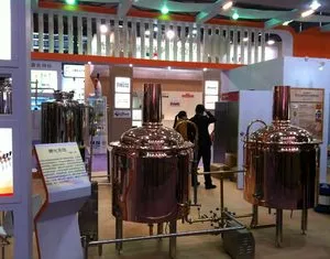 Copper Brewing Equipment With 304 Stainless Steel Fittings and Digital Temperature Control thumbnail-4