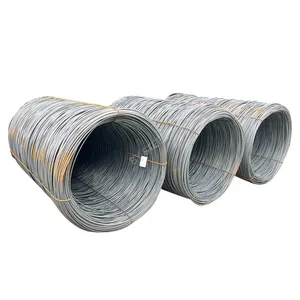 Manufacturing Q195 Sae 1006 1008 Hot Rolled Low Carbon Steel MS Steel Wire Rod for Factory thumbnail-3