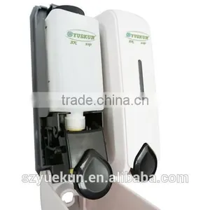 YK1509 ABS Plastic Hotel Soap Shampoo Dispenser Bathroom Liquid Shower Head Soap Dispenser 2*350ML thumbnail-2