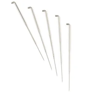 Customizable Stainless Steel Wool Embroidery Needle Textile Machine Teardrop Needle thumbnail-1